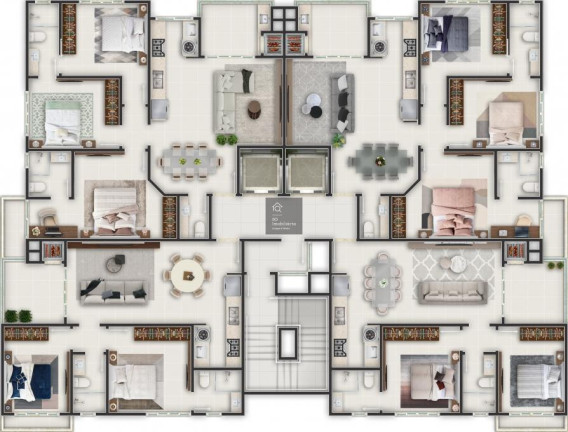 Apartamento com 2 Quartos à Venda, 70 m² em Balneário Pereque - Porto Belo