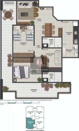 Imagem Imóvel com 2 Quartos à Venda, 106 m² em Braga - Cabo Frio