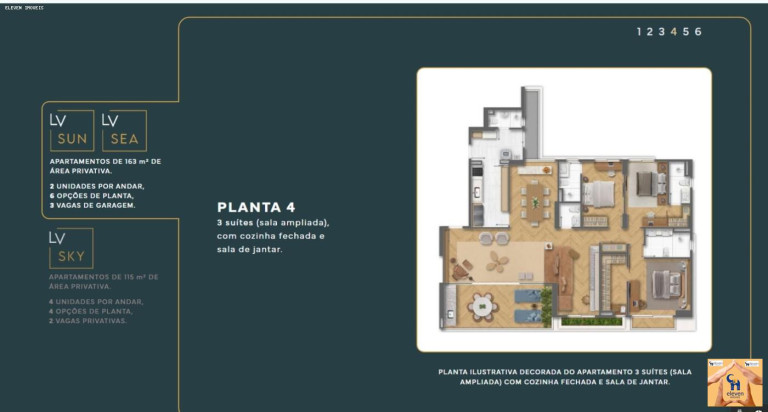 Imagem Apartamento com 4 Quartos à Venda, 163 m² em Barra - Salvador Imagem Apartamento com 4 Quartos à Venda, 163 m² em Barra - Salvador