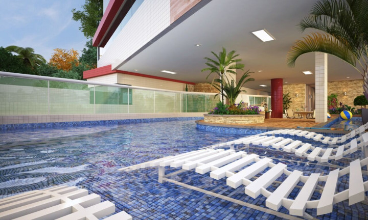 Imagem Apartamento com 2 Quartos à Venda, 65 m² em Caiçara - Praia Grande