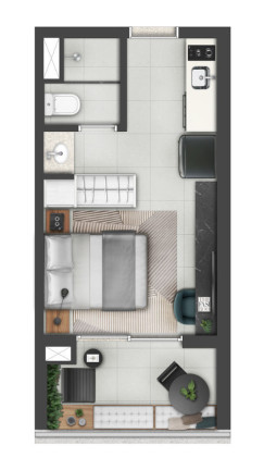 Imagem Imóvel com 1 Quarto à Venda, 24 m² em Vila Mariana - São Paulo