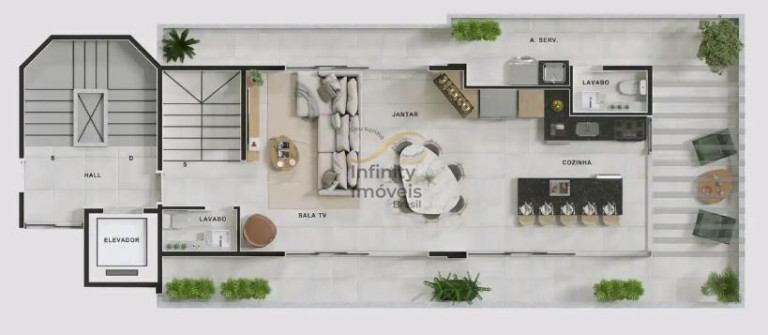 Imagem Apartamento com 3 Quartos à Venda, 32 m² em Carmo - Belo Horizonte Imagem Apartamento com 3 Quartos à Venda, 32 m² em Carmo - Belo Horizonte