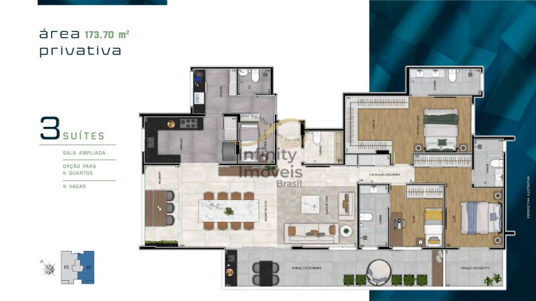 Imagem Apartamento com 3 Quartos à Venda, 145 m² em Gutierrez - Belo Horizonte Imagem Apartamento com 3 Quartos à Venda, 145 m² em Gutierrez - Belo Horizonte