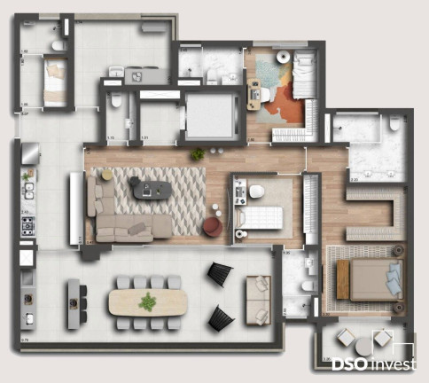 Imagem Apartamento com 3 Quartos à Venda, 173 m² em Santo Amaro - São Paulo Imagem Apartamento com 3 Quartos à Venda, 173 m² em Santo Amaro - São Paulo