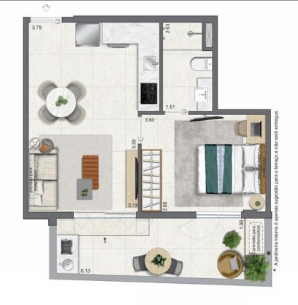 Imagem Apartamento com 1 Quarto à Venda, 51 m² em Leblon - Rio De Janeiro