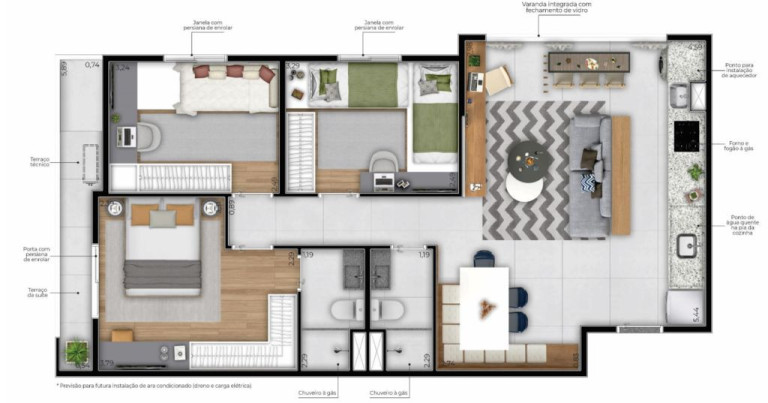 Imagem Apartamento com 3 Quartos à Venda, 143 m² em Ipiranga - São Paulo Imagem Apartamento com 3 Quartos à Venda, 143 m² em Ipiranga - São Paulo