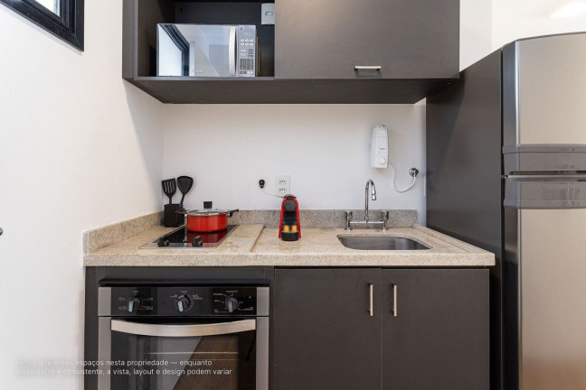 Imagem Apartamento com 1 Quarto para Alugar, 30 m² em República - São Paulo