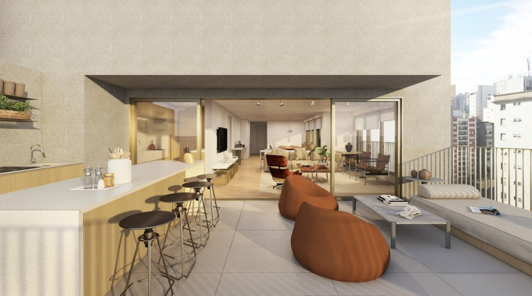 Imagem Imóvel com 1 Quarto à Venda, 31 m² em Cerqueira César - São Paulo