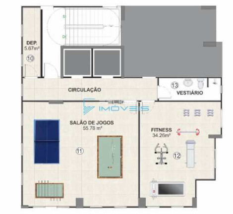 Imagem Apartamento com 1 Quarto à Venda, 52 m² em Aviação - Praia Grande