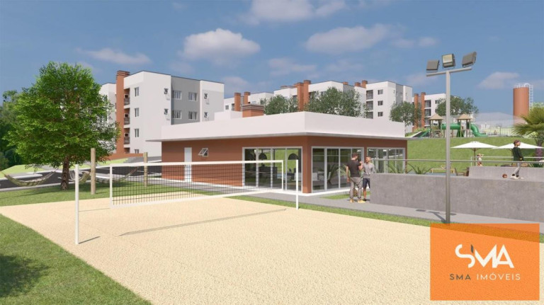 Imagem Apartamento com 2 Quartos à Venda, 48 m² em Santa Terezinha - Fazenda Rio Grande Imagem Apartamento com 2 Quartos à Venda, 48 m² em Santa Terezinha - Fazenda Rio Grande
