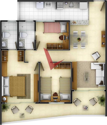 Imagem Apartamento com 3 Quartos à Venda, 80 m² em Aldeota - Fortaleza Imagem Apartamento com 3 Quartos à Venda, 80 m² em Aldeota - Fortaleza
