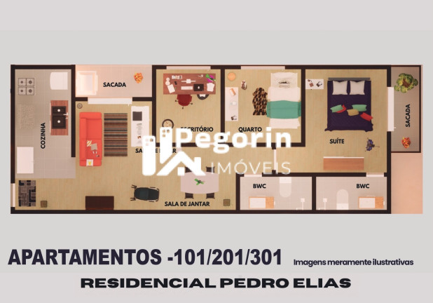 Imagem Apartamento com 2 Quartos à Venda, 68 m² em Centro - Pinhais Imagem Apartamento com 2 Quartos à Venda, 68 m² em Centro - Pinhais