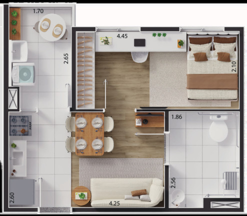 Imagem Imóvel com 2 Quartos à Venda, 33 m² em Guaianases - São Paulo