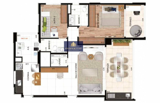 Imagem Apartamento com 3 Quartos à Venda, 100 m² em Vila Romana - São Paulo
