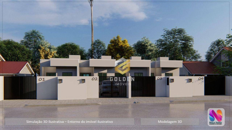 Imagem Casa com 2 Quartos à Venda, 60 m² em Nova Descoberta - Tijucas