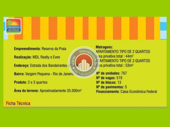 Imagem Apartamento com 3 Quartos à Venda, 53 m² em Vargem Pequena - Rio De Janeiro Imagem Apartamento com 3 Quartos à Venda, 53 m² em Vargem Pequena - Rio De Janeiro
