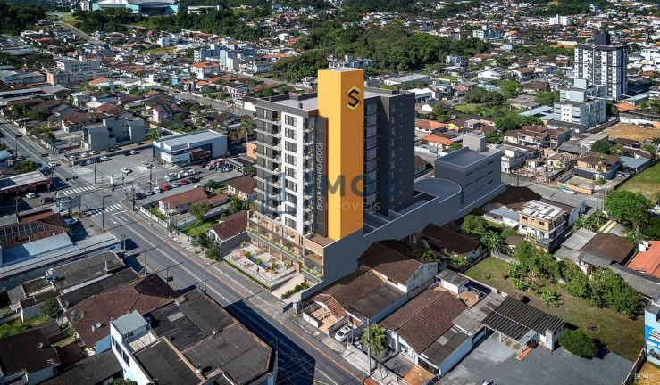 Imagem Apartamento com 1 Quarto à Venda, 34 m² em Nova Brasília - Jaraguá Do Sul
