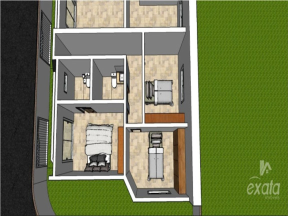 Imagem Casa com 3 Quartos à Venda, 105 m² em Planicie Da Serra - Serra
