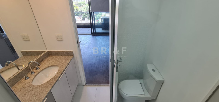 Imagem Apartamento com 1 Quarto para Alugar, 40 m² em Brooklin Paulista - São Paulo