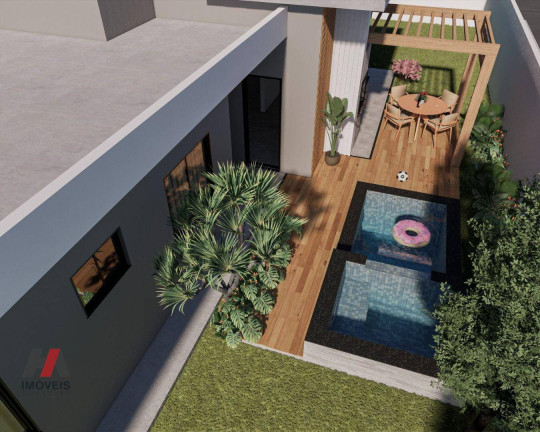 Imagem Casa com 3 Quartos à Venda, 129 m² em Coité - Eusébio Imagem Casa com 3 Quartos à Venda, 129 m² em Coité - Eusébio