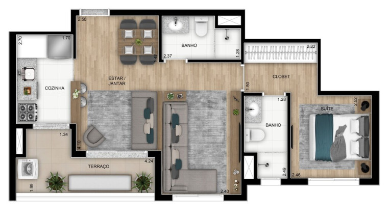 Imagem Apartamento com 2 Quartos à Venda, 55 m² em Lapa - São Paulo Imagem Apartamento com 2 Quartos à Venda, 55 m² em Lapa - São Paulo