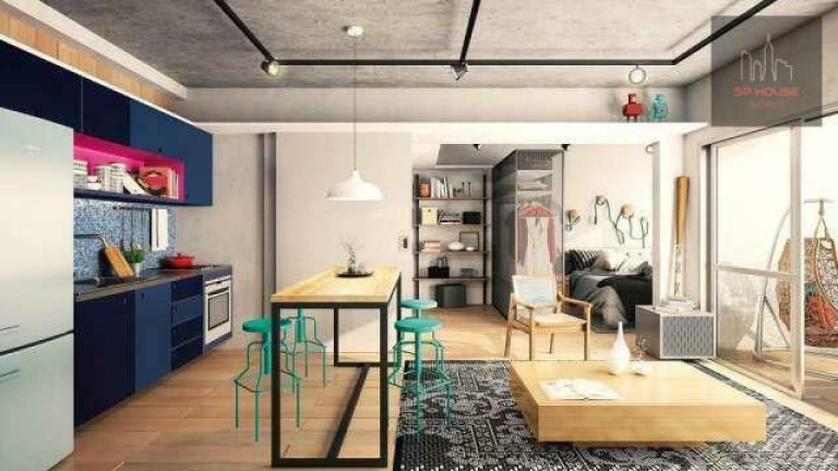 Imagem Kitnet com 1 Quarto à Venda, 38 m² em Pinheiros - São Paulo