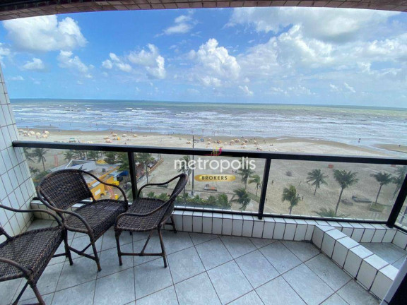 Apartamento com 3 Quartos à Venda, 114 m² em Ocian - Praia Grande