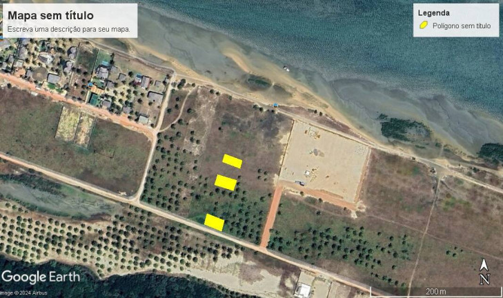 Terreno à Venda, 360 m² em Ilha Do Guajirú - Itarema