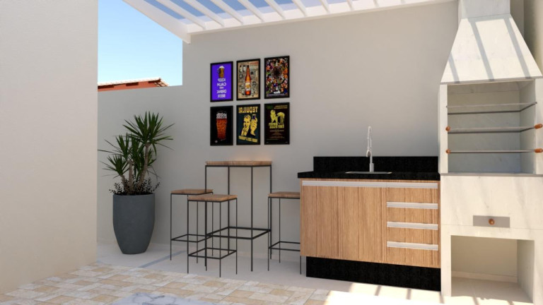 Imagem Casa com 2 Quartos à Venda, 60 m² em Jequitibá - Itanhaém