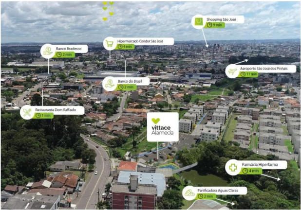 Imagem Apartamento com 2 Quartos à Venda, 55 m² em Costeira - São José Dos Pinhais Imagem Apartamento com 2 Quartos à Venda, 55 m² em Costeira - São José Dos Pinhais