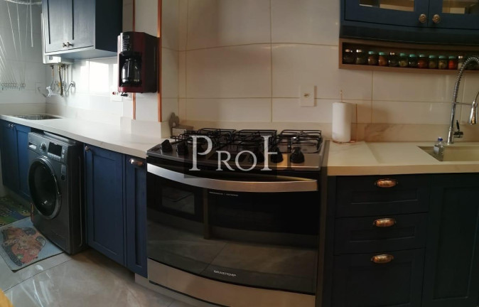 Imagem Apartamento com 3 Quartos à Venda, 97 m² em Vila Scarpelli - Santo André
