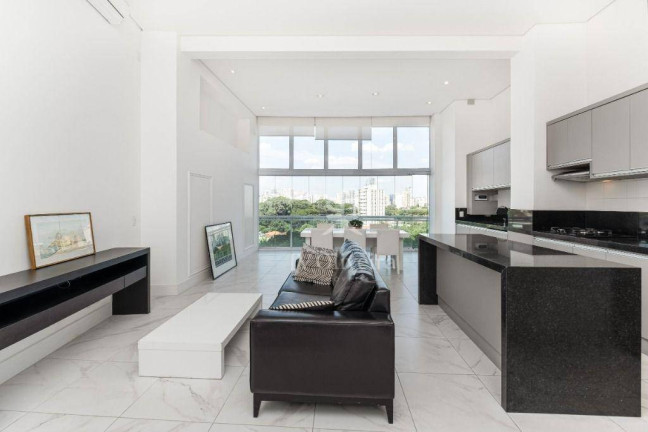 Imagem Apartamento com 1 Quarto para Alugar, 85 m² em Brooklin - São Paulo Imagem Apartamento com 1 Quarto para Alugar, 85 m² em Brooklin - São Paulo
