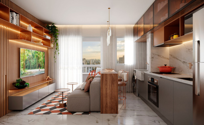 Imagem Apartamento com 1 Quarto à Venda, 38 m² em Vila Guarani (z Sul) - São Paulo