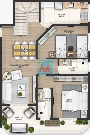 Imagem Apartamento com 2 Quartos à Venda, 71 m² em Caiçara - Praia Grande Imagem Apartamento com 2 Quartos à Venda, 71 m² em Caiçara - Praia Grande