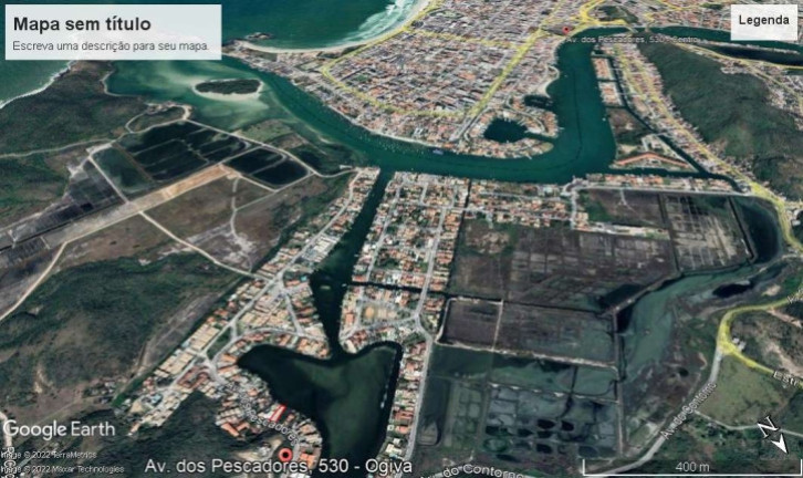 Imagem Terreno à Venda, 504 m² em Ogiva - Cabo Frio Imagem Terreno à Venda, 504 m² em Ogiva - Cabo Frio
