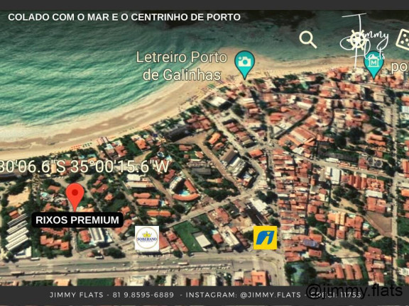 Imagem Apartamento com 1 Quarto à Venda, 21 m² em Centro, Porto De Galinhas - Ipojuca