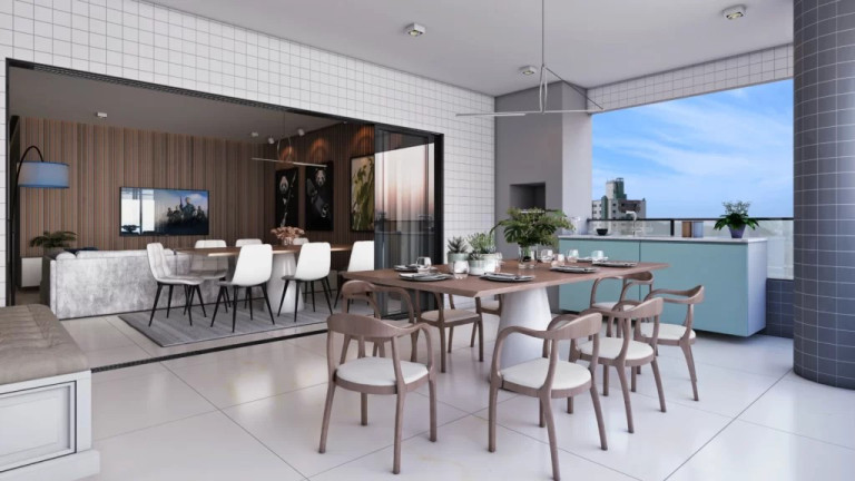 Apartamento com 3 Quartos à Venda, 143 m² em Aviação - Praia Grande