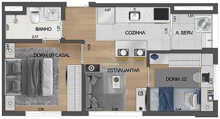 Imagem Apartamento com 2 Quartos à Venda, 34 m² em Moema - São Paulo Imagem Apartamento com 2 Quartos à Venda, 34 m² em Moema - São Paulo