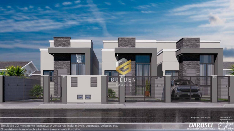 Imagem Casa com 2 Quartos à Venda, 54 m² em Joaia Loteamento Flora E Flora - Tijucas Imagem Casa com 2 Quartos à Venda, 54 m² em Joaia Loteamento Flora E Flora - Tijucas