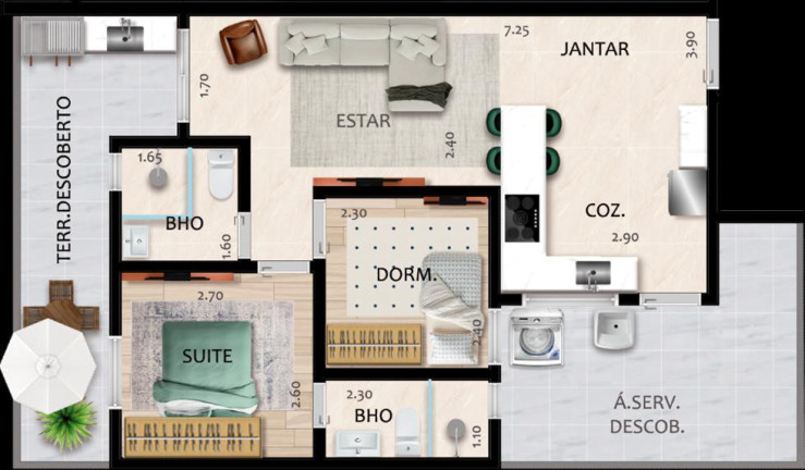 Imagem Apartamento com 2 Quartos à Venda, 68 m² em Vila Curuçá - Santo André Imagem Apartamento com 2 Quartos à Venda, 68 m² em Vila Curuçá - Santo André
