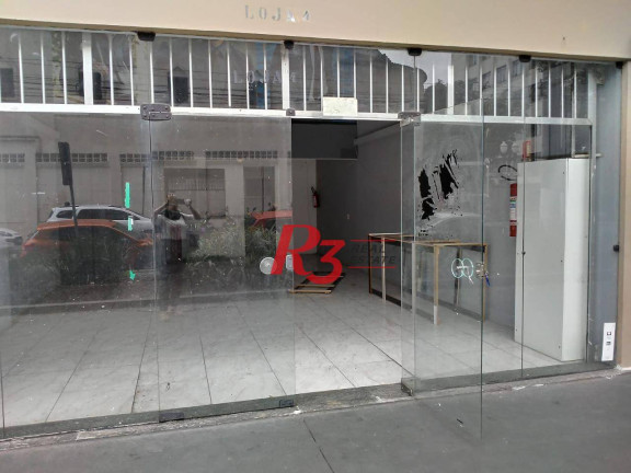Imagem Loja para Alugar, 192 m² em Centro - Santos Imagem Loja para Alugar, 192 m² em Centro - Santos