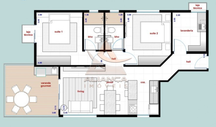Imagem Apartamento com 2 Quartos à Venda, 78 m² em Jardim Paulista - Ribeirão Preto