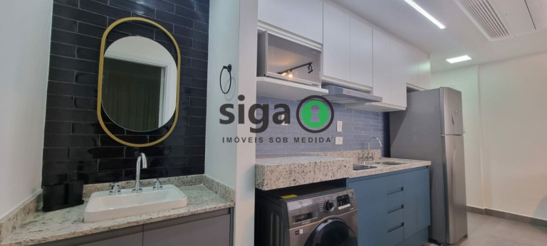 Imagem Apartamento com 1 Quarto para Alugar, 38 m² em Chácara Santo Antônio (zona Sul) - São Paulo