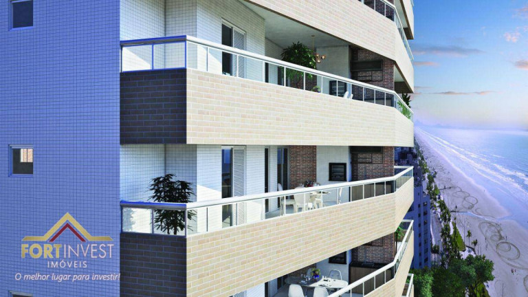 Imagem Imóvel com 3 Quartos à Venda, 110 m² em Jardim Imperador - Praia Grande