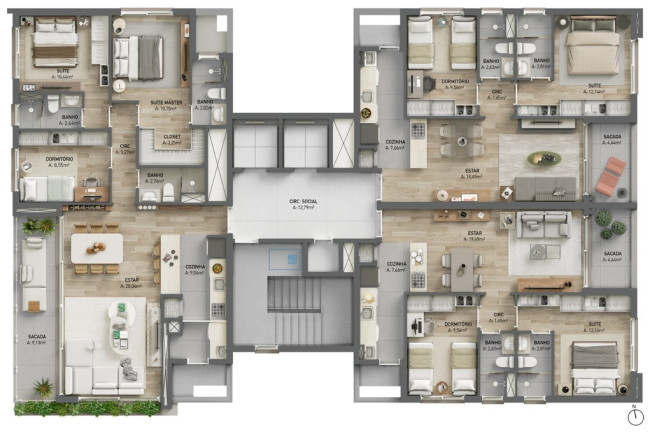 Imagem Apartamento com 2 Quartos à Venda, 67 m² em Petrópolis - Porto Alegre Imagem Apartamento com 2 Quartos à Venda, 67 m² em Petrópolis - Porto Alegre