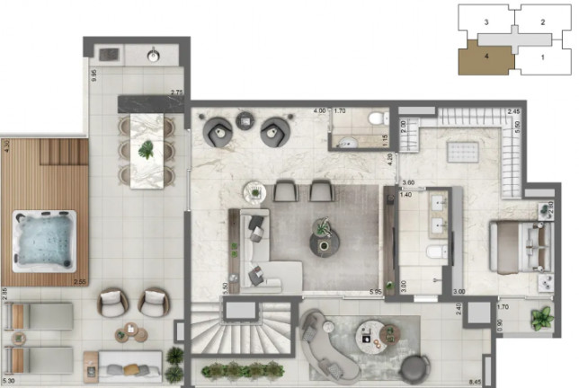 Imagem Apartamento com 4 Quartos à Venda, 136 m² em Santo Amaro - São Paulo Imagem Apartamento com 4 Quartos à Venda, 136 m² em Santo Amaro - São Paulo