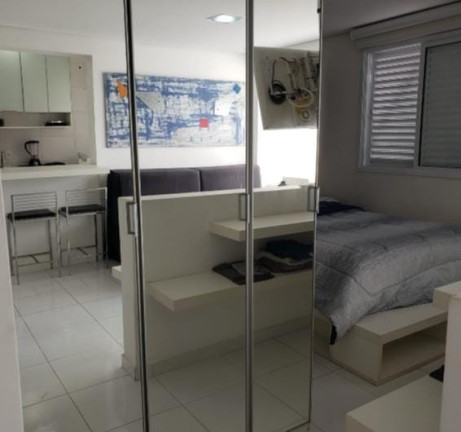 Imagem Apartamento com 1 Quarto à Venda, 45 m² em Jardim Santo Amaro - São Paulo