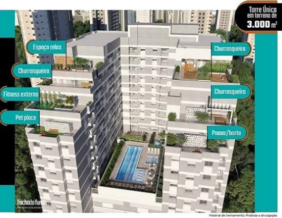 Imagem Imóvel com 1 Quarto à Venda, 26 m² em Morumbi - São Paulo