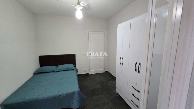 Imagem Apartamento com 1 Quarto para Alugar, 60 m² em José Menino - Santos