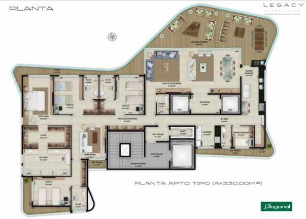 Imagem Apartamento com 4 Quartos à Venda, 311 m² em Aldeota - Fortaleza